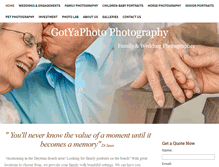 Tablet Screenshot of gotyaphoto.com